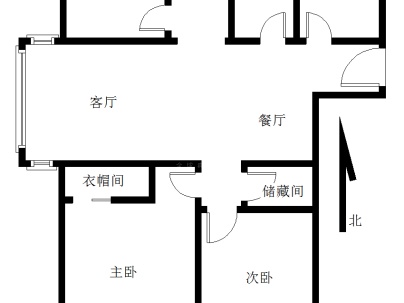 信华城四期(小高层) 4室 2厅 132平米