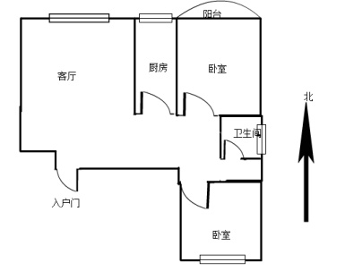 东方现代城(电梯) 2室 2厅 99.89平米