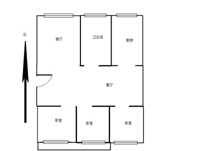 凯利小区(民主路) 3室 2厅 115平米
