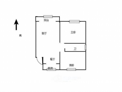珠江花园 2室 2厅 94平米