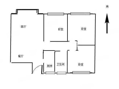 锦绣花园 3室 2厅 138平米