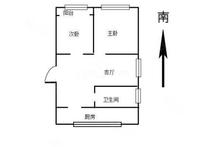 丽晶世家 2室 2厅 64平米