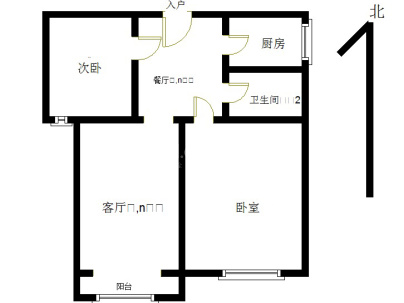 弘盛王朝 2室 2厅 98平米
