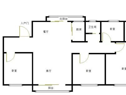 碧桂园天悦二期 4室 2厅 144平米