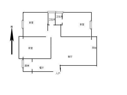 新利源小区 4室 2厅 157平米