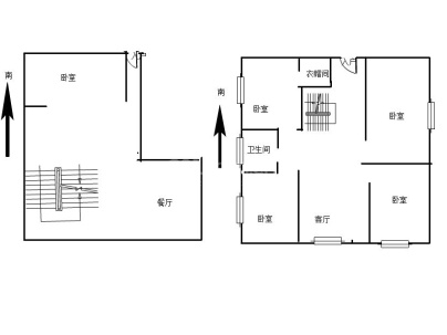天明城小高层 3室 2厅 102平米