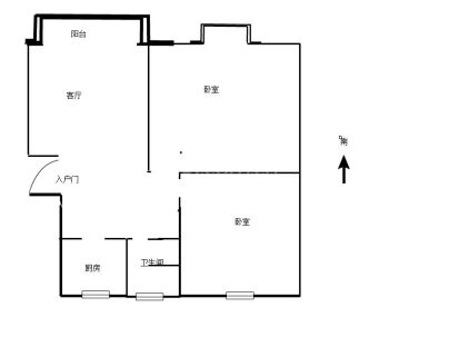 祥和小区(锦绣路) 2室 2厅 104平米