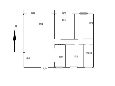 山水御园 3室 2厅 105平米
