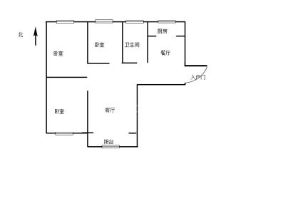 桂圆（园）小区 3室 2厅 118平米