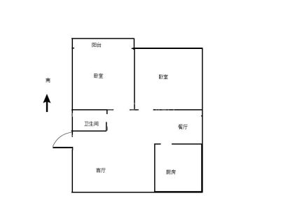 仁祥居 2室 1厅 98平米