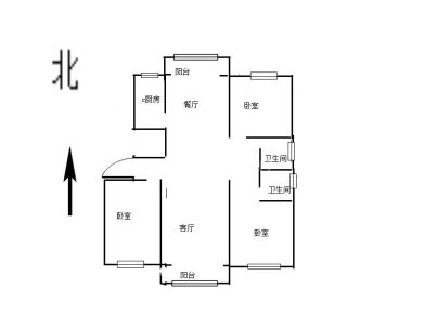 煊灿凤凰湾 3室 2厅 141平米