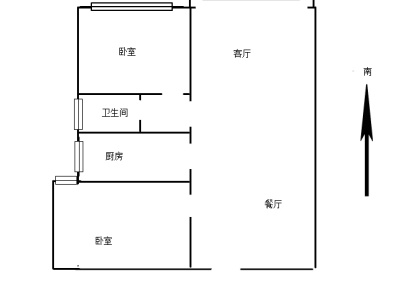 老君台（A区） 1室 2厅 102平米
