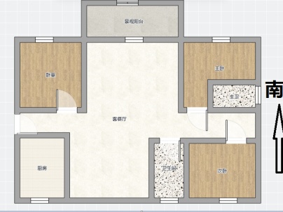 枫桦景苑 3室 2厅 151平米
