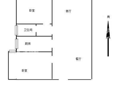 老君台（A区） 2室 2厅 102.64平米