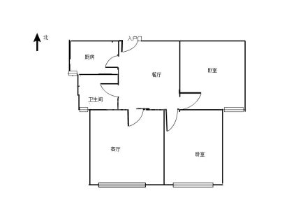 建业壹号城邦(四期) 2室 2厅 90.07平米