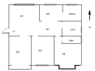 梧桐道(洋房) 3室 2厅 119平米