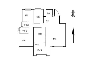 建业十八城二期 4室 2厅 169平米