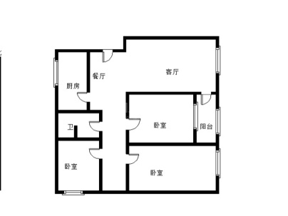新城度假村家属院(株洲路) 3室 2厅 133平米