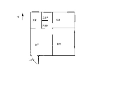 宇鑫国际广场 2室 1厅 63.8平米