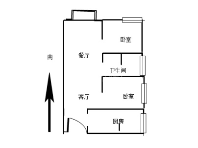 天成家园 3室 2厅 105平米