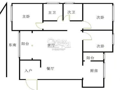 世俊国际 3室 2厅 116平米