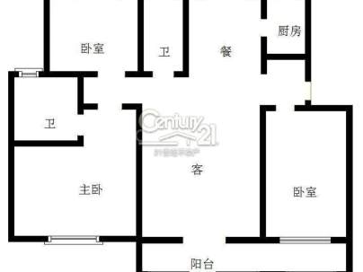 杏坛小区(济宁学院） 3室 2厅 136平米