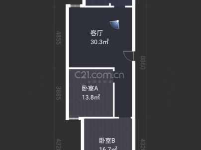 杨柳国际新城J区 3室 2厅 104平米