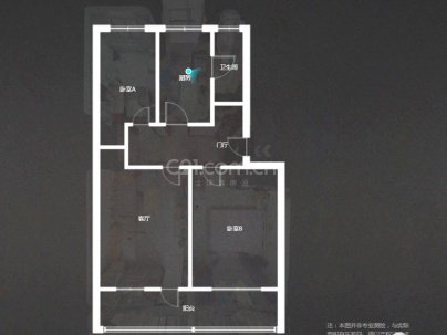 金梭小区 2室 1厅 64.2平米