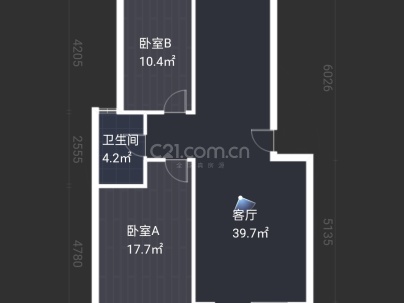 杨柳国际新城B区 4室 2厅 215平米