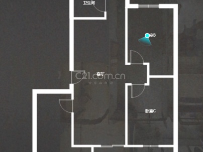 秦庄法院宿舍楼 3室 2厅 103平米