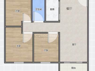 九州唐樾 3室 2厅 128平米