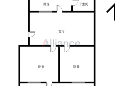 菜市新区（刘庄路12号） 2室 2厅 90平米