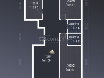 丹桂苑 3室 2厅 300.56平米
