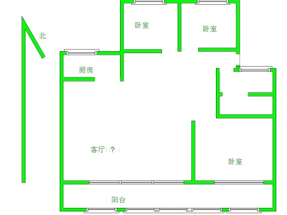 泗水龙城北区 3室 2厅 110平米