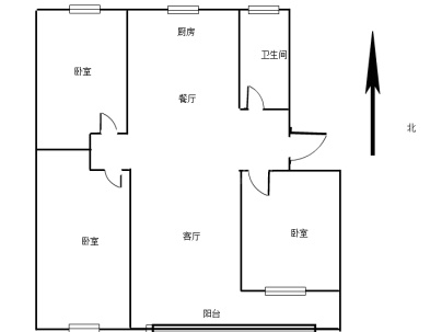三发南区 3室 2厅 120.21平米