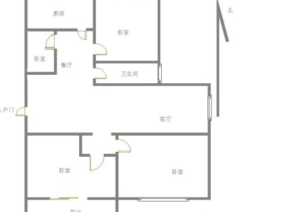 杨柳国际新城公寓 4室 2厅 141平米