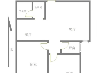 刘庄小区 2室 1厅 60平米