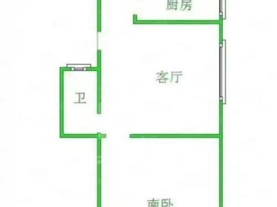 凤凰城 2室 1厅 61.8平米