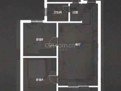 华城翠竹园 2室 2厅 83.2平米