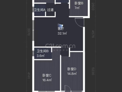 济宁孝养城 4室 2厅 136.79平米