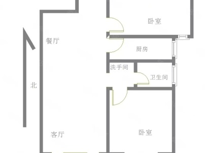 仁诚雅居 2室 2厅 97平米