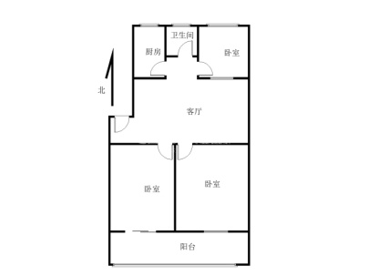 银都花园锦绣园 3室 1厅 105平米