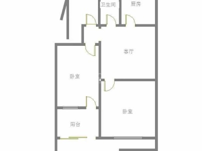 万锡小区 3室 1厅 73平米