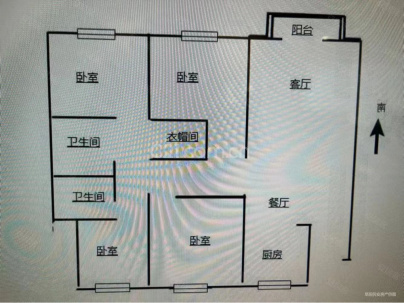 京师国府 3室 2厅 128平米