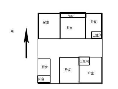 春城慧谷 3室 2厅 126.87平米